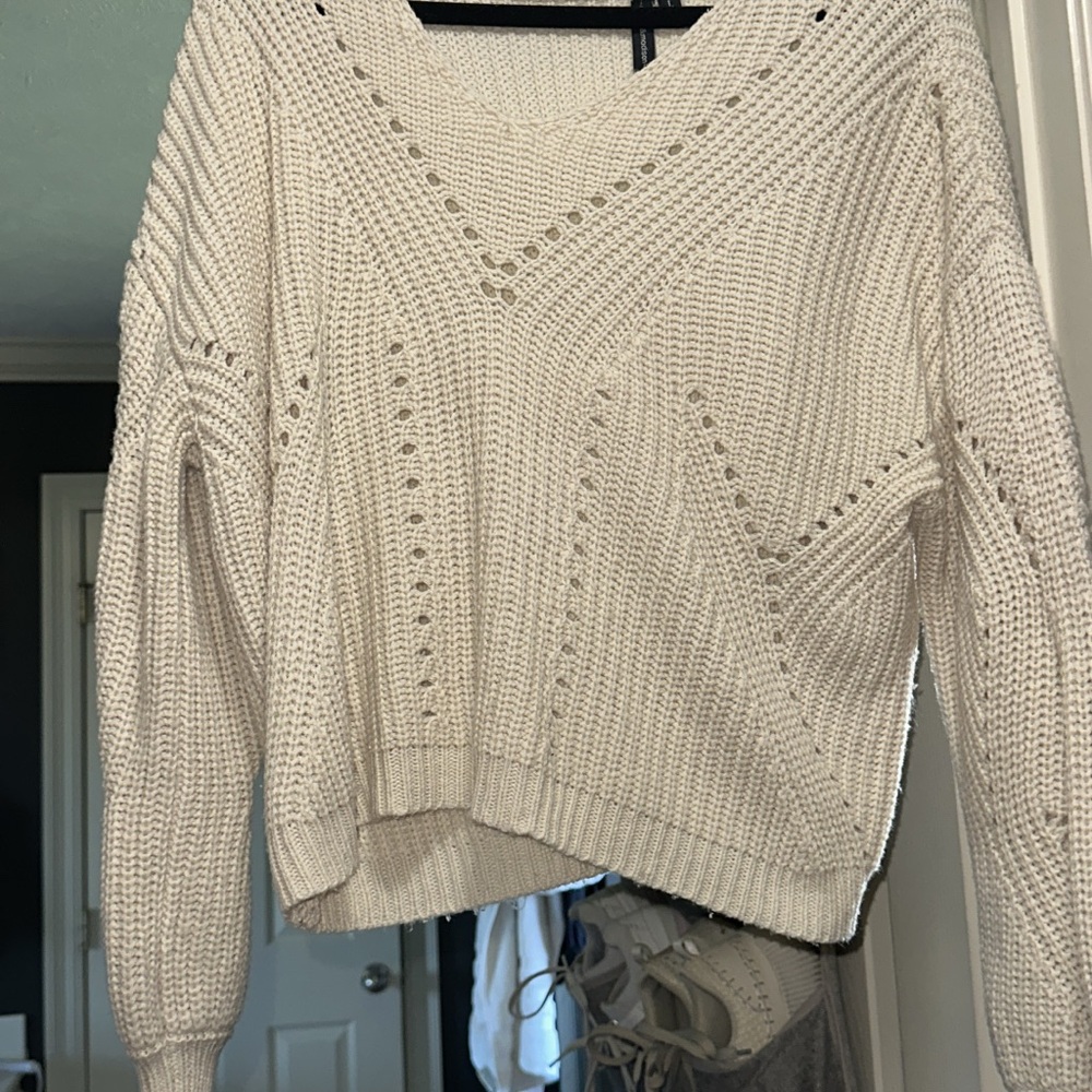Women's Cream Sweater